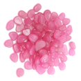 thumbnail image 2 of 100pcs Fish Tank Fluorescent Pebble Garden Parterre Decor Glow Stone Green, 2 of 9