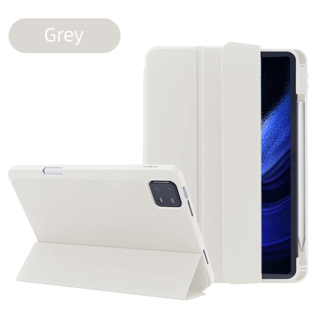 Funda For Xiaomi Pad 6 Pro Case for Xiaomi Mi Pad 5 & 5 Pro 11 inch Tablet Case for Xiaomi Pad 6 11 inch with Awake Sleep Cover Grey Mi Pad 5-5 Pro 11 in
