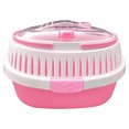 thumbnail image 1 of Hamster Carrier Cage Simple Portable Plastic Pet Carry Cage Small Pet Carrier, 1 of 7