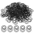 thumbnail image 1 of Unique Bargains G Shape Alphabet Clips, Black, 100 Count, 1 of 6
