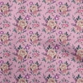 thumbnail image 1 of oneOone Polyester Spandex Light Pink Fabric Florals Sewing Craft Projects Fabric Prints By Yard 56 Inch Wide, 1 of 4
