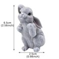 thumbnail image 2 of Dvkptbk Hooks/Hangers/Holders Rabbit Hook Stick Hook Kitchen Wall Tile Strong Paste Seamless Hanger Organization and Storage on Clearance, 2 of 2