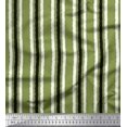 thumbnail image 1 of Soimoi Rayon Fabric Stripe Block Fabric Prints by Yard 56 Inch Wide, 1 of 3