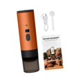 thumbnail image 3 of Lipstore Capsule Coffee Machine Premium Car Espresso Maker for Office Kitchen Camping Orange, 3 of 8