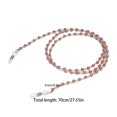 thumbnail image 2 of Chaîne de Retenue pour Lunettes de Lecture, Lunettes de Soleil, Chaîne Perlée, Lunettes Rétro, Corde Perlée, Support de Sangle pour Lunettes, Décoration, Brun Rouge, 2 of 8