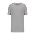 thumbnail image 4 of FAIWAD T-Shirt Décontracté pour Homme Extensible à Manches Courtes Ajusté à Col Rond Chandail à Enfiler Hauts Couleur Unie Hauts Basiques, 4 of 5