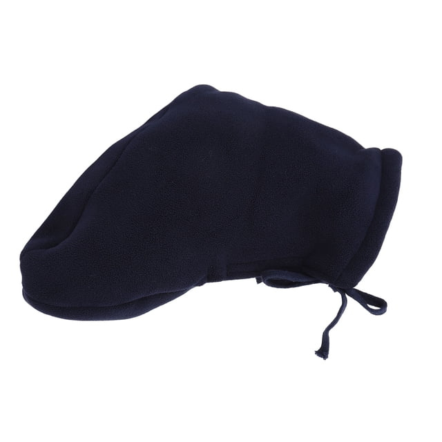 Cast Toe Cover Sock, a thickened and padded sock designed for winter use, shown in a dark navy colour. Made from polyester and laminated fabric, it features a lace-up closure to hold the foot securely in place. The sock is extra wide to accommodate plaster casts and provides breathable warmth and comfort.