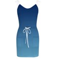 thumbnail image 4 of Robes d'Invitée de Mariage pour Femmes Courtes Femmes Décontractées à Col en V Sans Manches Bandage à Rayures Imprimées Robe Ample Style Camisole Essayer avant d'Acheter Vêtements pour Femmes Robes en Liquidation, 4 of 6