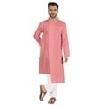 thumbnail image 1 of Atasi Kurta Pyjama Indien Ensemble 2 Pcs pour Hommes Tenue de Fête Robe Traditionnelle Tenue Ethnique, 1 of 7