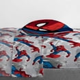 thumbnail image 4 of Marvel Spiderman Burst 4 Piece Twin Bed Set - Includes Reversible Comforter & Sheet Set - Bedding - Super Soft Fade Resistant Microfiber - (Official Marvel Product), 4 of 6