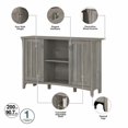 thumbnail image 3 of Bowery Hill Engineered Wood Hall Tree with Shoe Bench & Cabinet - Driftwood Gray, 3 of 7