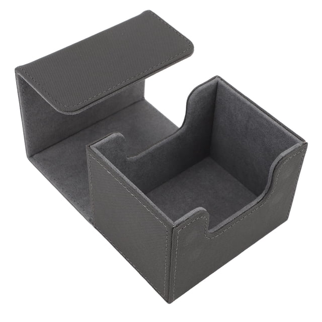 Card Deck Box, Game Card Storage Trading Card Storage Box PU Leather Card Storage Case for Game Cards Tarot Cards