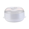thumbnail image 4 of DOLITY Microwave Heater Steamer Kitchen Heater Steamer Microwave Cookware Steamer single layer, 4 of 9