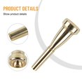 thumbnail image 2 of Professional Trumpet Mouthpiece 3C 5C 7C Size for Bach Beginner Exerciser Parts, 2 of 11