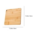 thumbnail image 3 of kcavykas Big Deals Items Chopping Board Solid Wood Chopping Board Fruit Board Chopping Board Household Kitchen Board Chopping Board Fruit Board Chopping Board, 3 of 6