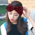 thumbnail image 4 of Women's Headband Fashion Cute Rabbit Ear Hair Band Head Wrap, 4 of 5