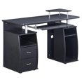 thumbnail image 2 of Techni Mobili Modern Office Desk and Complete Computer Workstation, Espresso, 2 of 5