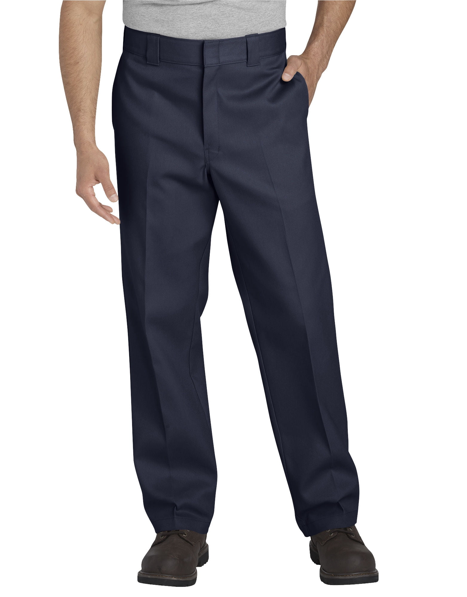 Dickies Mens 874 FLEX Work Pants, 42W x 32L, Dark Navy