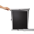 thumbnail image 3 of Simplehuman 30 Liter / 8 Gallon Under Counter Kitchen Cabinet Pull-Out Trash Can, Heavy-Duty Steel Frame, 3 of 5
