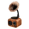 thumbnail image 2 of Birdeem Haut-Parleur Rétro Bluetooth Gramophone Portable Mini Haut-Parleur Sans Fil Rétro-Son, 2 of 5