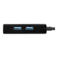 thumbnail image 3 of StarTech.com 2 Port USB 3.0 Hub with Ethernet - USB 3.0 x 2 - Gigabit Ethernet Network Adapter for Windows / Mac / Chrome (USB31000S2H) - Network adapter - USB 3.0 - Gigabit Ethernet x 1 - black, 3 of 12