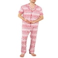 thumbnail image 2 of Family Matching Clothes Christmas Sleepwear  Tree Print Tops Trousers Baby Romper Pajamas Set, 2 of 7