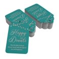 thumbnail image 2 of Inkdotpot Real Rose Gold Foil Happy Diwali Tags Favor Hang Paper Tags 100 Pack, 2 of 6