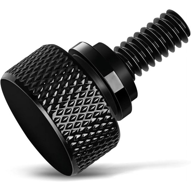 ORUYROP Black Stainless Steel Rear Seat Bolt Mount Screw for Harley Davidson 1996-2016