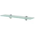 thumbnail image 1 of vidaXL Floating Shelf Glass 50x10 cm 8 mm, 1 of 3