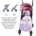 thumbnail image 3 of Buggysnuggle Newborn Stroller Footmuff Bunting Snuggle Fleece, 3 of 9