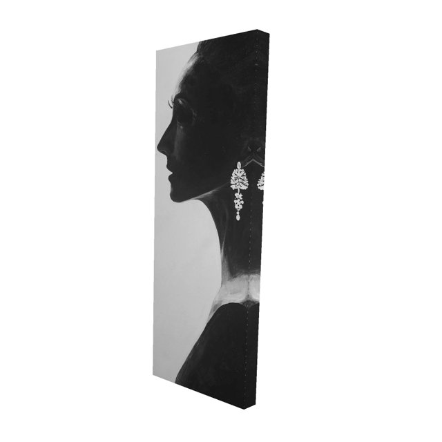 Chic woman - 20"x60" canvas - Print on demand