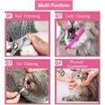 thumbnail image 3 of Cat Bathing Bag，Puppy Dog Cleaning Shower Bag- Adjustable Anti-Bite and Anti-Scratch Polyester Soft Restraint Cat Grooming Bag for Bathing, Nail Trimming, Injection, Medicine Taking, 3 of 7