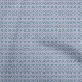thumbnail image 1 of oneOone Polyester Lycra Blue Fabric Asian Ikat Fabric For Sewing Printed Craft Fabric By The Yard 56 Inch Wide, 1 of 4