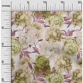 thumbnail image 2 of oneOone Rayon Lime Green Fabric Floral Sewing Craft Projects Fabric Prints By Yard 56 Inch Wide-D2, 2 of 4