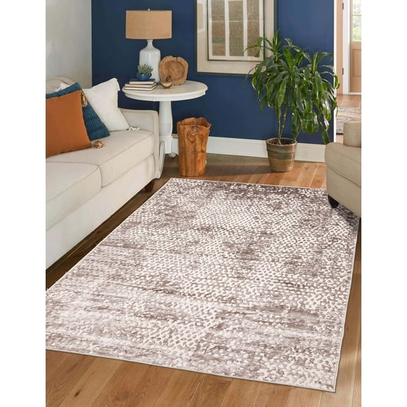 ECARPET Sarah Contemporary/Modern Area Rug for Living Room, Bedroom, Dining Room, Entrance, Hallway and More.