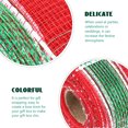 thumbnail image 4 of MasteelfCA 1 Roll of Decorative Mesh Ribbons Wrapping Polyester Ribbons DIY Ribbon Ornament, 4 of 7