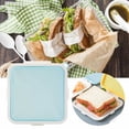 thumbnail image 2 of Binwennn Large Storage Containers for Organizing Fruit Divider Sandwich Containers Sandwich Food Storage Shape Holder For Lunch Boxes Bread Sandwich For Kids Adults Prep Microwave, 2 of 8