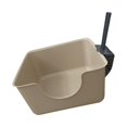 thumbnail image 2 of GROWTH TANK Open Top Pet Litter Tray Anti Splashing with Cat Litter er Cat Litter Box Coffee, 2 of 9