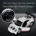 thumbnail image 4 of 1:36 Porsche 911 GT3 RS Modèle de Voiture Mini en Alliage Jouet en Métal Moulé sous Pression de Course Simulation de Sport Collection à Rétrofriction Cadeaux pour Enfants Gris Sans Boîte, 4 of 4