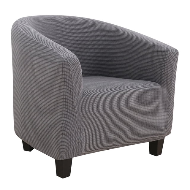 Housse de Fauteuil Jacquard 2024, Housse de Fauteuil Simple, Fauteuil d'Appoint, Housse de Canapé Tonneau, Housse de Canapé Extensible en Spandex Élastique Uni