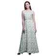 thumbnail image 1 of Bimba Robe de Soirée Imprimée à Col Rond pour Femmes, Sans Manches - Xxx-Grand, 1 of 5
