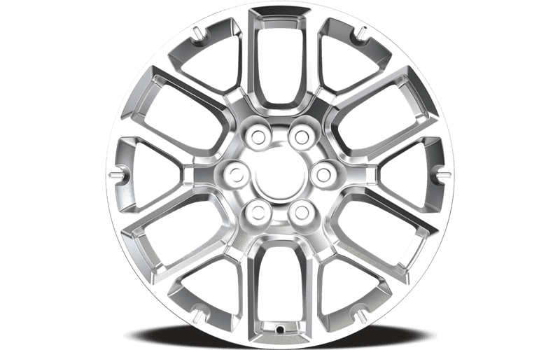 4 x jantes YKW GR1 en alliage Chrome de 20x9 pouces pour 2019-2026 Chevrolet Silverado 1500