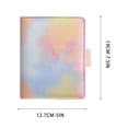 thumbnail image 3 of EGNMCR Saving Wallet Binder, 6 Ring Binder, Cash Binder Notebook Planner, Money Organizer Folder For Work And Travel Hand ledger, 3 of 4