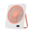 thumbnail image 1 of 2025 Desktop Fan Home Office Outdoor Camping Portable Wall Mounted Fan Digital Display -thin Small Fan, 1 of 6