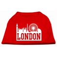 thumbnail image 1 of London Skyline Screen Print Shirt Red Xxxl (20), 1 of 1