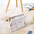 thumbnail image 4 of Support à Magazines Style Bohème Porte-Revues Panier de Rangement pour Magazines, 4 of 5