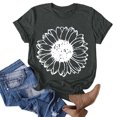 thumbnail image 1 of Meichang T-Shirt pour Femmes Joyeuse Saint-Valentin T-Shirts Amusants Graphiques Manches Courtes Col Rond Coupe Ample Tops de Vacances 2025 Soldes, 1 of 3