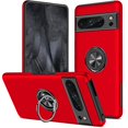 thumbnail image 1 of [PST] Google Pixel 8 Ring Case, Étui Hybride Magnétique avec Béquille et Support Anneau Invisible, 1 of 5