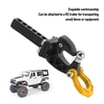 thumbnail image 3 of Metal RC Crawler Trailer Hook Tow Hitch, Trailer Hitch Receiver for 1/10 RC Crawler Rear Bumper Parts, 3 of 7