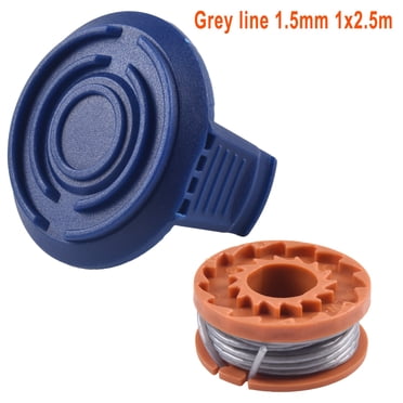 Mosiee Spool Line & Cover For Mgtp18Li Grass Trimmer Brush Cutter Replacement Spool Cover Cap Lawn Mower Parts 1.5Mm 1X2.5M